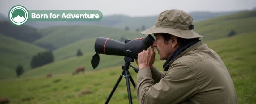 Spotting Scope 20-60x60mm - Waterproof IPX7 Spotter Scope with Phone Adapter and Tripod, Portable for Bird Watching Wildlife observing and Hiking, Black