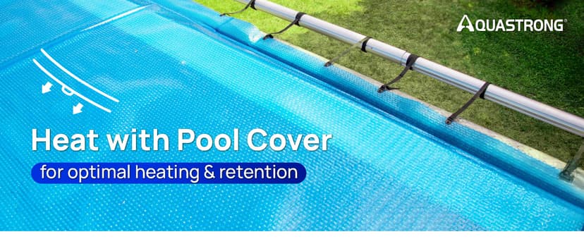 AQUASTRONG Inverter Swimming Pool Heat Pump,Pool Heater for Above Ground and Inground Pool Heating and Cooling Pool Heater, Smart WiFi Control Pools Up to, 9000 Gallons