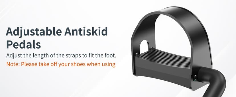 Pedal Exercise mini Exercise Bike for Leg and Arm Recovery Exercise Lightweight and Portable Floor Bike