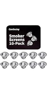 Whiskey Smoker Kit with Torch - 6 Flavors Wood Chips, 2 Glasses, 2 Ice Ball Molds - Cocktail Smoker Infuser Kit, Old Fashioned Drink Smoker Kit, Birthday Bourbon Whiskey Gifts for Men,Dad(NO Butane)