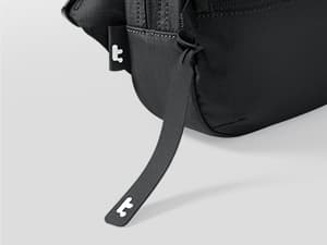 tomtoc tomtoc 1.5L Sling Bag with RFID Blocking, Crossbody Bag Minimalist Chest Shoulder Pack for Men and Women, Water-resistant Lightweight Casual Waist Fanny Pack for Travel, Daily Use