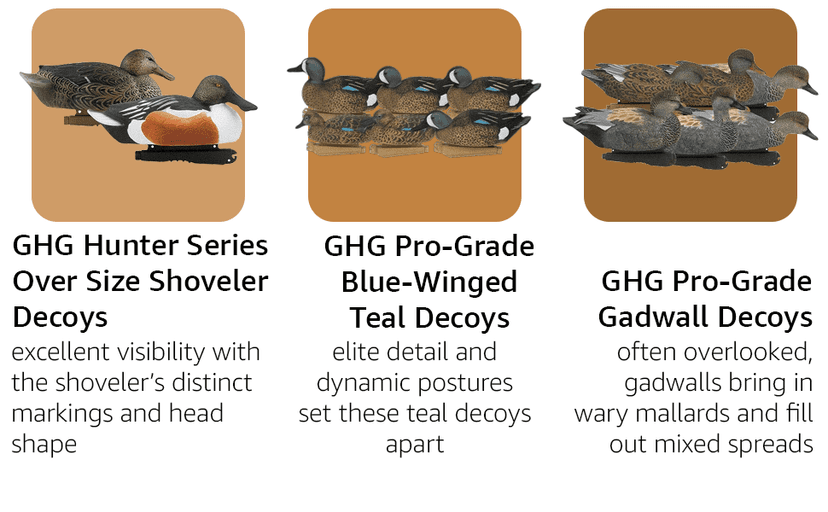 Avery GHG Essential Mallard Duck Decpus - 12 Pack