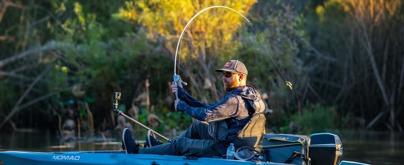 KastKing Centron Lite Travel Fishing Rod and Reel Combo, Packable Twin-Tips Spinning & Baitcaster Combos, Lightweight IM6 Graphite, Portable Multi-Piece Kit for Bass Trout, Freshwater Travel