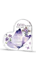 Uplifting Motivational Gift for Womens Inspirational Desk Decor Birthday Easter Mother's Day Proud of You Gifts for Women Encouragement You Are Amazing Gifts for Women B0FR8QV18Z