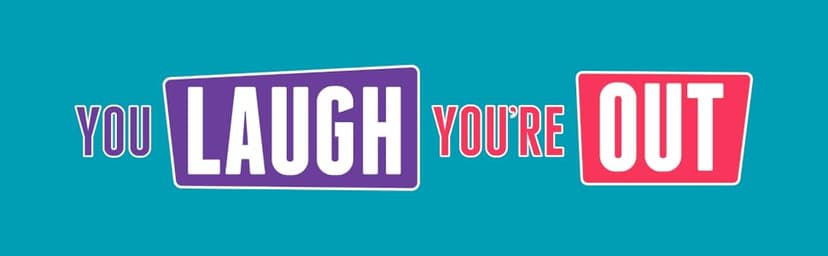 You Laugh You're Out A Party Game with Hilarious Charades Family Card Games for Adults & Kids, 125 Prompt Cards Fun Card Games for Family Game Nights, Gatherings, & Parties Ages 14+