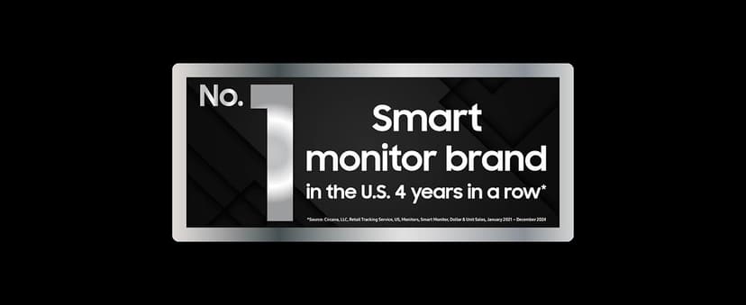 Samsung 32” Smart Monitor M7 (M70F) 4K UHD Display, Samsung Vision AI, Smart TV Apps, Gaming Hub, USB-C, HDMI and USB-A, Black, LS32FM702UNXZA, 2025