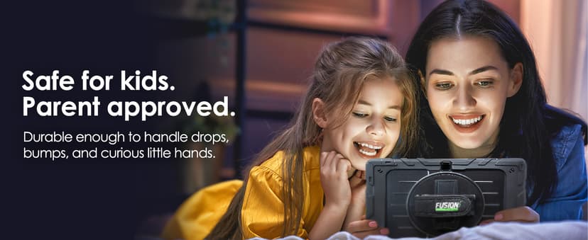 Fusion5 Built in USA 10.1” Windows 11 Professional Rugged Tablet PC - 12GB RAM, 512GB SSD, Intel 13th Gen, Full HD Windows Tablet Computer, HDMI, USB C - 2 Year Full Warranty with Accidental Damage