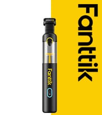 Fanttik Slim V8 APEX Car Vacuum, 4-in-1 Portable Mini Cordless Vacuum with 19000pa Suction Power, Type-C Charge, 2 Suction Modes, Handheld Vacuum for Small Jobs, Car, Office Desk, Keyboards (Black)