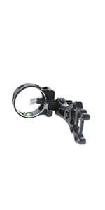 TRUGLO Carbon Hybrid Ultra Lightweight Micro-Adjustable 5-Pin Hunting Bow Sight