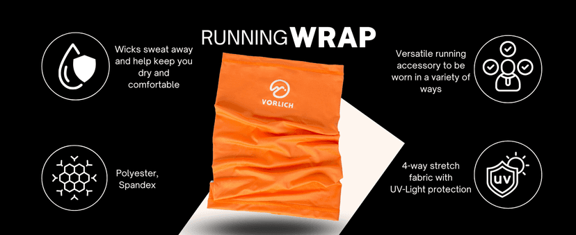 Vorlich® Running Gift Box, 13 Essential Items for Runners, Includes Run App, 8-Week Run Plan, Running Belt, LED Headtorch, Water Bottle & More
