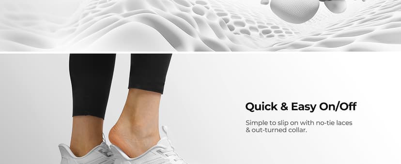 ALLSWIFIT Women's Slip On Walking Shoes Running Comfortable Tennis Breathable Non Slip Athletic Gym Workout Cross Training Fashion Sneakers