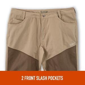 Guide Gear Men's Upland Brush Pants, Hunting, Tactical, Hiking, Natural, Size M