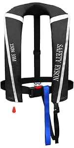 Automatic Inflatable Life Jacket|Life Vest for Adults|PFD Low Profile|Supports up to 330 lbs