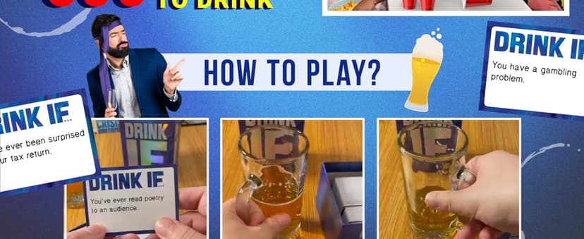 Drink IF… Adult Drinking Game for Parties | Funny Icebreaker & Conversation Starter Card Game for Friends and Groups | Great for Bachelor Party, Game Night and Pregames| Fun Gift for Adults