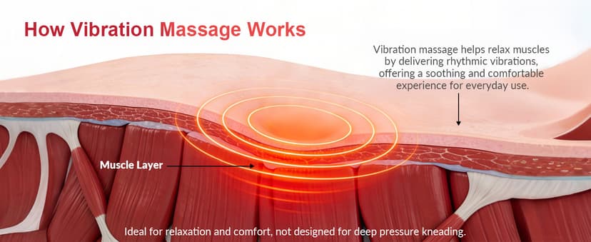 COMFIER Back Massager Seat Cushion with Heat,10 Vibration Motors, Massage Chair Pad,Chair Massager for Pain Relief at Office/Home,Christmas Gifts for Men Women