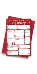 Funny Christmas Cards with Envelopes, Naughty Christmas Gifts for Boyfriend Husband Men, Unique Christmas Gift ideas for Him, Cute Merry Christmas Card Gifts from Wife Girlfriend