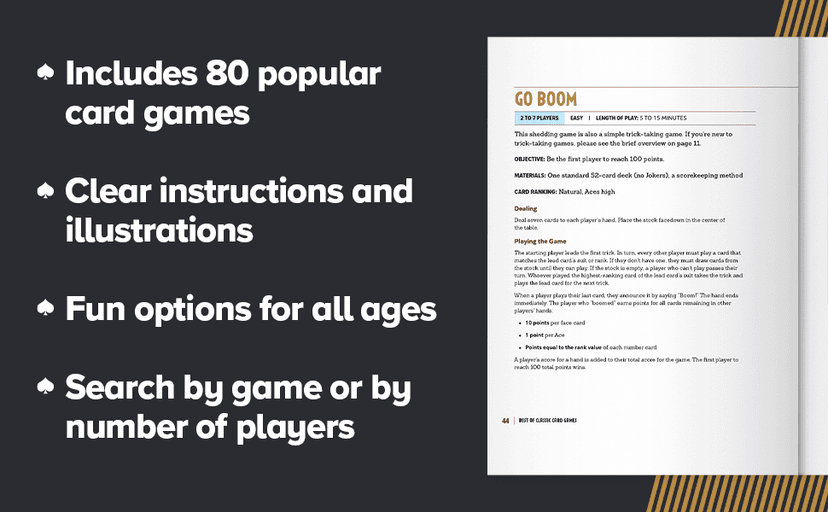 Best of Classic Card Games: A Rule and Play Reference for Your Favorite Games