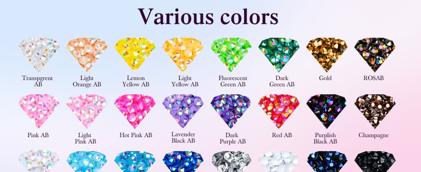 Muticolors 3mm Flatback Rhinestones with 4 Pcs B7000 Jewelry Glue & Tools for DIY Arts & Crafts Gifts 40000 Pcs Resin Jelly Rhinestones for Bedazzling, All-in-One Kit B0GGQVV82X