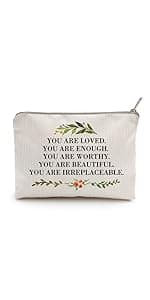 Love You Sister, Sister Gift, Missing You, Send Love, Makeup Case, Toiletry Bag, Gift for Friend, Makeup Bag for Best Friends (Love you Sis.)