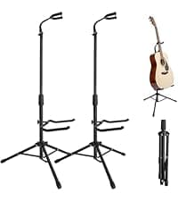 New Bee Guitar Cable 10ft Electric Instrument Bass AMP Cord for Electric Mandolin, Pro Audio (Right Angle to Straight, Black)