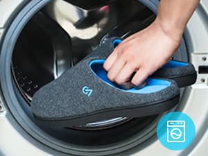 VeraCosy Men's Two-Tone Memory Foam House Slippers Indoor Outdoor Durable Rubber Sole