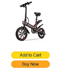 TotGuard Electric Bike,20" Electric Bike for Adults Peak 750W Brushless Motor,20MPH Fat Tire Ebike,Foldable Adult Electric Bicycles with 48V 10Ah Removable Battery,7-Speed,SGS Certified to UL 2849