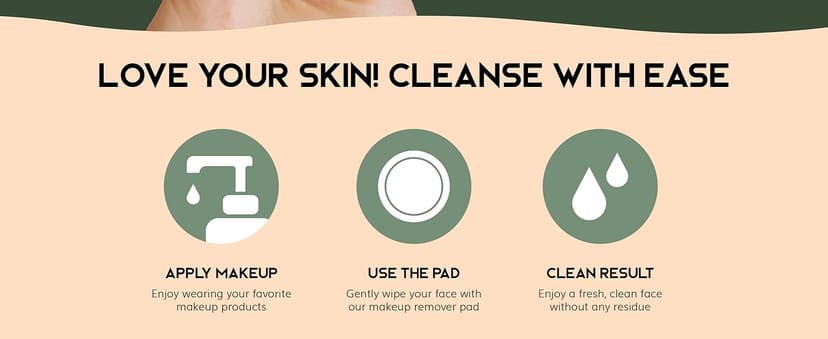 Greenzla Reusable Makeup Remover Pads (20 Pack) Washable Laundry Bag & Round Box for Storage, Reusable Bamboo Cotton Rounds for All Skin Types