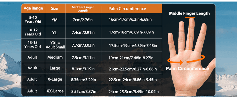 Pixel Panda Mens Winter Gloves Waterproof, Gloves for Cold Weather Extreme Women with 3M Thinsulate and Thick Plush Fleece