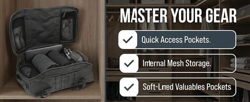 Miramrax Travel Duffle Bag Backpack for Men - Large Tactical Bags Weekender Gym Bag for Overnight Traveling Military Workout Deployment Sports (Coyote, 80L)