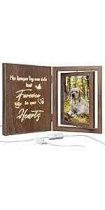 1 Year Anniversary Picture Frame Gifts, 1st Anniversary Frame for Her Him Girlfriend Boyfriend, Display Two 4x6 Inch