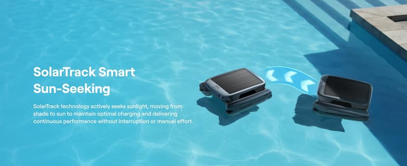 Beatbot iSkim Cordless Robotic Pool Skimmer with 9L Filter Basket, 24/7 Cleaning Solar Powered, 10000mAh Battery, 28-Hour Runtime, Auto Return, Smart Obstacle Avoidance, APP Control -Navy Blue