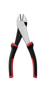IGAN-P6 6-inch Ultra Sharp & Powerful Side Cutter Clippers with Longer Flush Cutting Edge, Ideal Wire Snips for Crafting, Floral, Electrical & Any Clean Cut Needs B087P191LP