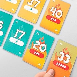 Beat The Heat Game | Family Party Card Game for Kids and Adults | Ages 8+ | 2 to 10 Players | 20 Mins. | Easy to Learn Strategy Card Games for Groups