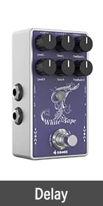 Donner Compressor Guitar Pedal, Lax Comp Compressor Pedal for Electric Guitar and Bass, Classic Peak Limiter Style Compressor with 2 Band EQ Boost Effect Pure Analog True Bypass