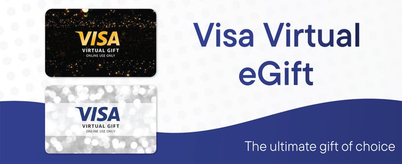 $100 (plus $5.95 Purchase Fee) - For Online Use Only Visa Virtual eGift Card B0DG8FDNBK
