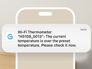 GoveeLife Smart Pool Thermometer Wireless App Easy Read, WiFi Digital Pool Thermometer Floating with IPX7 Waterproof, Notification Alert, Water Temperature Monitor for Hot Tub, Bath, Swimming, Pond