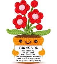 Funny Retirement Gift for Woman Men, Coworker Farewell Leaving Going Away Goodbye Gift for Women Coworker Boss Friend Teacher, Moving Away Off to College, Crochet Abandonment Cactus Decroration Card