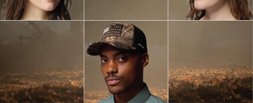 Columbia unisex-adult PHG Camo Mesh Ball Cap