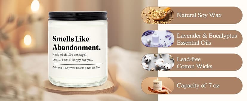 Shqiueos Retirement Gift for Woman Men Lavender Scented Candle, Farewell Gifts for Coworkers, Leaving Gift for Boss Friends Going Away, Moving Away, Goodbye Gifts for Nurse Teacher