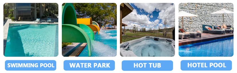 TOPWAY 2HP 110v Swimming Pool Pump 111GPM Filter Garden lnground and Above Ground Pools Water Pump