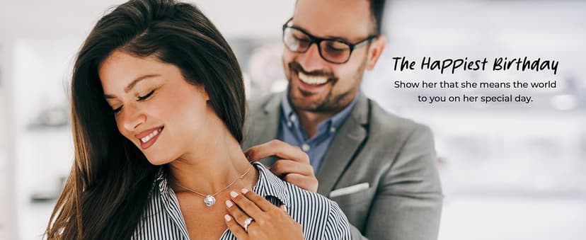 Larvincy To My Wife Necklace from Husband With Heartfelt Message & Elegant Box - Soulmate Necklace for Women, Romantic Jewelry Gift for Her On Birthday, Anniversary