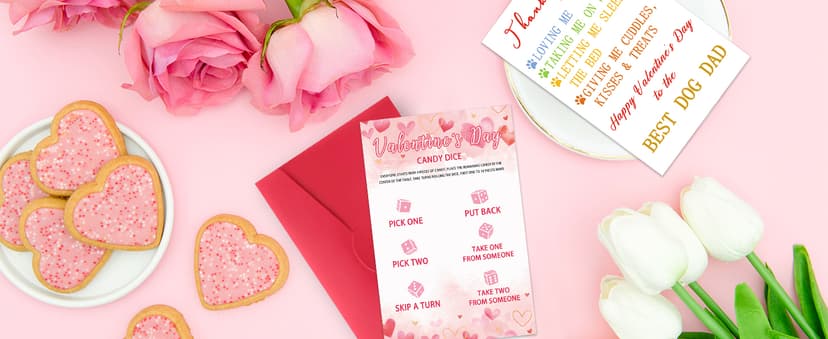 Lovely Valentine's Day Card,Funny Valentines Gifts for Him Her,Men Gifts Valentines Day,Love Card Gifts for Valentine's Day