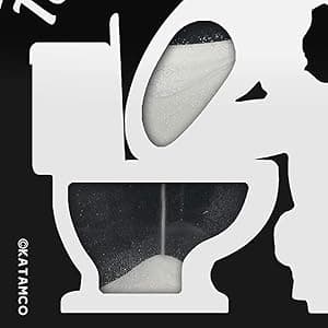 Katamco The Original Toilet Timer (Classic), As Seen on Shark Tank. Funny Gift for Men, Husband, Dad, Son, Birthday, Christmas, Father's Day.