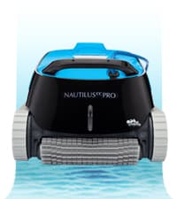 Dolphin Nautilus CC Automatic Robotic Pool Vacuum Cleaner, Wall Climbing Scrubber Brush, Top Load Filter Access, Ideal for Above/In-Ground Pools up to 33 FT in Length