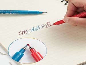 Sign Brush Pen, 15pcs Calligraphy pen Flair Pens Fine Point(0.4mm) Assorted Colors, Felt Tip Pens Art Brush Marker, Journaling Pen Set for Beginners Adult Hand Lettering Calligraphy