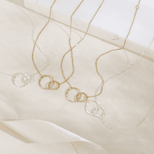 HOPE LOVE SHINE Best Friend Gift for Women - Meaningful BFF Friendship Necklace, Jewelry 16+2", 14k Gold Plated Sterling Silver