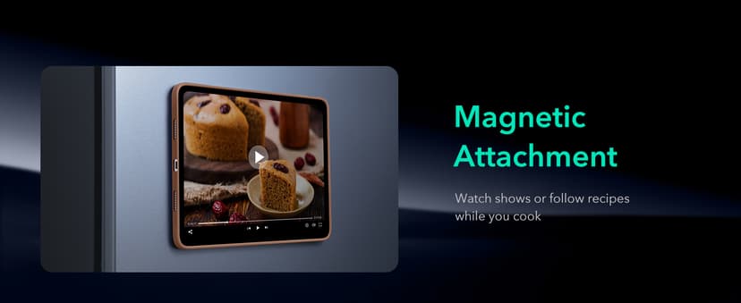 ESR for iPad Pro 12.9 Case (6th/5th Generation, 2022/2021), Removable Magnetic Cover, Adjustable Portrait/Landscape Stand with Raised Display View, 9 Standing Angles, Shift Series, Brown