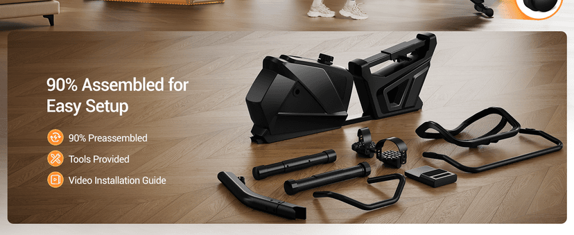 CURSOR FITNESS Recumbent Exercise Bike, Quiet Recumbent Stationary Bike for Adults & Seniors, Magnetic Stationary Bike with 16-Level Resistance, Supports 350LB, Heart Rate Handle & LCD Display