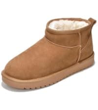 Project Cloud 100% Genuine Leather Micro Boots for Women – Water Resistant Womens Boots with Memory Foam Insole – Slip On Fall Shoes for Women 2026 for All-Day Comfort (HIPSTER)