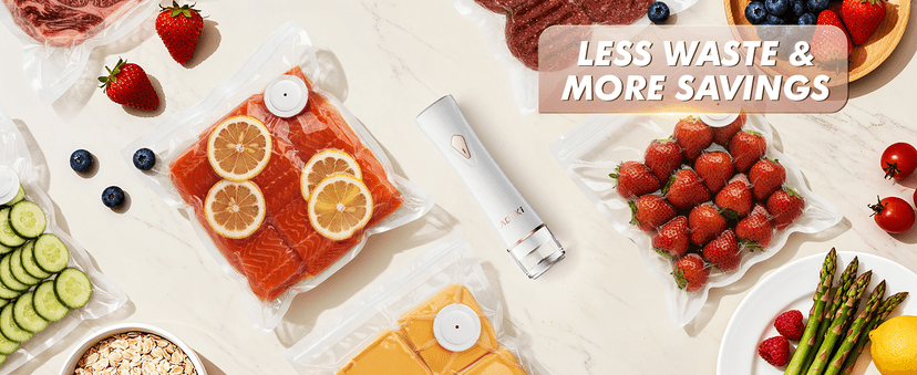 Compact Vacuum Sealer for Food Sealer: Handheld Portable Vacuum Sealer Machine for Food Storage, Rechargeable Food Vacuum Sealing for Kitchen Travel Fridge Meal Prep, Gifts for Mom, Wife, Chef & Home